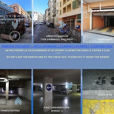 Port, Vue Mer Et Confort Nizza Kültér fotó