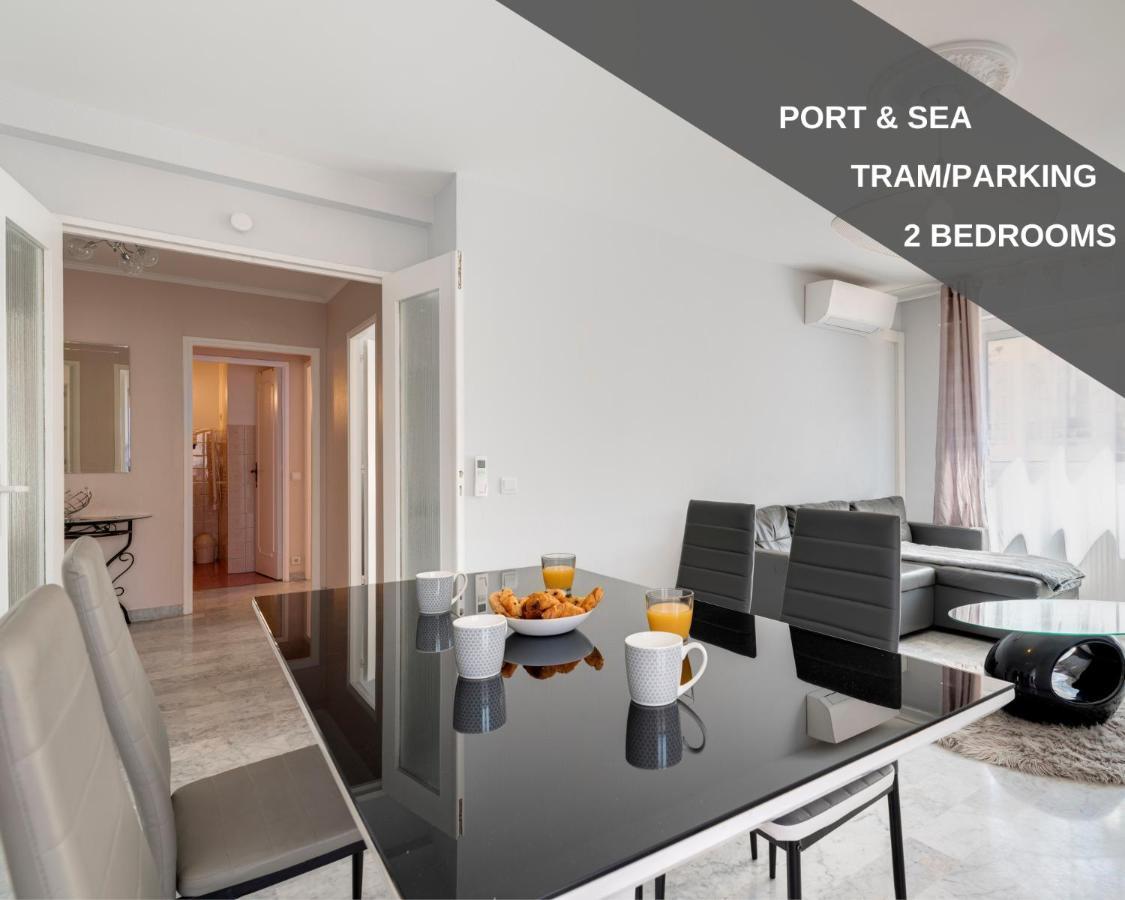 Port, Vue Mer Et Confort Nizza Kültér fotó